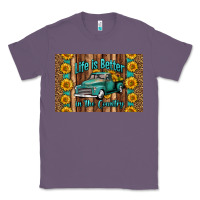 Lavender life is better in the country skinny metal can holder Classic Tee - HRA Design Shop