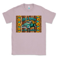 Lilac life is better in the country skinny metal can holder Classic Tee - HRA Design Shop