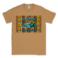 Toasted Coconut life is better in the country skinny metal can holder Classic Tee - HRA Design Shop