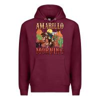 Burgundy amarillo by morning Premium Hoodie - MaliasSmallBusiness