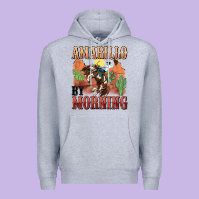 Amarillo By Morning Premium Hoodie Designed By Maliassmallbusiness