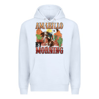 White amarillo by morning Premium Hoodie - MaliasSmallBusiness