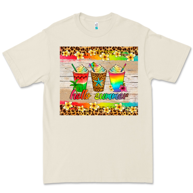 Hello Summer Ice Coffee Premium Tee by Artiststas | Teevron