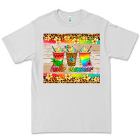 Dove Grey hello summer ice coffee Premium Tee - Artiststas