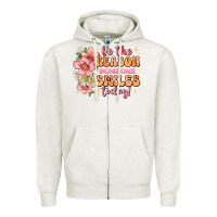 Oatmeal Heather be the reason someone smiles today Zipper Hoodie - JahusDesignShop