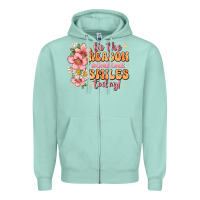 Seafoam be the reason someone smiles today Zipper Hoodie - JahusDesignShop