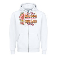 White be the reason someone smiles today Zipper Hoodie - JahusDesignShop