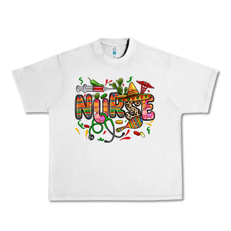 Cinco De Mayo Nurse Urban Heavy Tee by Zillion Design Studio | Teevron