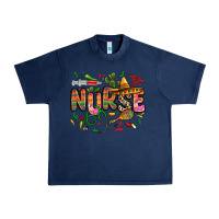 Navy cinco de mayo nurse Urban Heavy Tee - Zillion Design Studio
