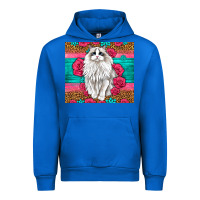 Cobalt Western Ragdoll Cat Urban Hoodie - LillyAllenDesigns