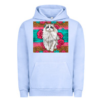Pigment Grape Ice Western Ragdoll Cat Urban Hoodie - LillyAllenDesigns