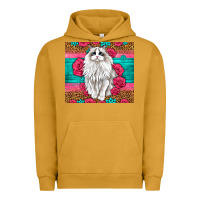 Pigment Peanut Butter Western Ragdoll Cat Urban Hoodie - LillyAllenDesigns