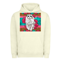 Pigment Pistachio Western Ragdoll Cat Urban Hoodie - LillyAllenDesigns