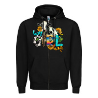 Black hay girl hay Zipper Hoodie - AdoDesignShop