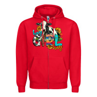 Red hay girl hay Zipper Hoodie - AdoDesignShop