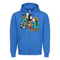 True Royal hay girl hay Zipper Hoodie - AdoDesignShop