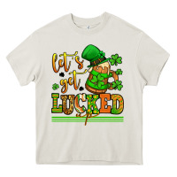 Cream lets get lucked up st patricks Heavy Core Tee - LillyAllenDesigns