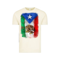 Vintage Arctic mexico and puerto rico flag Vintage Tee - Zillion Design Studio
