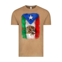 Vintage Camel mexico and puerto rico flag Vintage Tee - Zillion Design Studio