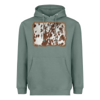 Sage cowhide background Heavyweight Hoodie - AdoDesignShop
