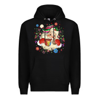 Black mexican christmas santa Premium Hoodie - MaliasSmallBusiness