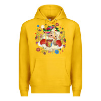 Lemon mexican christmas santa Premium Hoodie - MaliasSmallBusiness