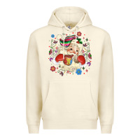 Sandshell mexican christmas santa Premium Hoodie - MaliasSmallBusiness