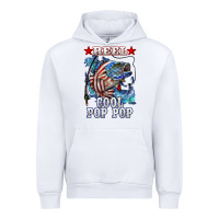 White reel cool pop pop american flag bass Urban Hoodie - LillyAllenDesigns