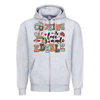Cooking Is Love Made Edible Zipper Hoodie | Teevron