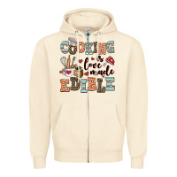 Sandshell cooking is love made edible Zipper Hoodie - AdoDesignShop