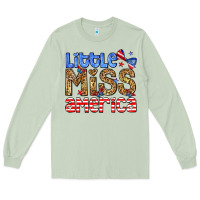 Matcha Little miss America Long Sleeve Tee - Neo Western