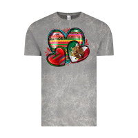Cloud Rock mexican hearts Vintage Tee - Zillion Design Studio