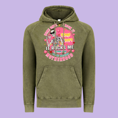 Funny Motherhood Vintage Hoodie Designed By Jahusdesignshop