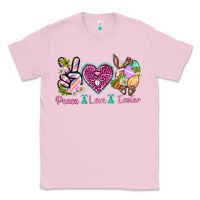 Bubblegum Pink Peace Love Easter Classic Tee - Neo Western