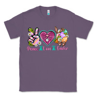 Lavender Peace Love Easter Classic Tee - Neo Western