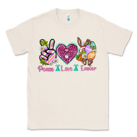 Natural Peace Love Easter Classic Tee - Neo Western