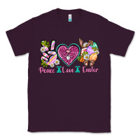 Plum Peace Love Easter Classic Tee - Neo Western