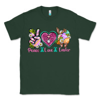 Sports Green Peace Love Easter Classic Tee - Neo Western