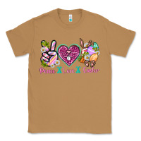 Toasted Coconut Peace Love Easter Classic Tee - Neo Western
