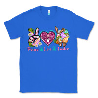 True Royal Peace Love Easter Classic Tee - Neo Western