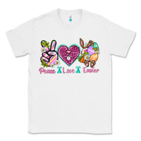 White Peace Love Easter Classic Tee - Neo Western