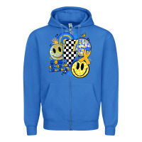 True Royal retro down syndrome awareness Zipper Hoodie - JahusDesignShop