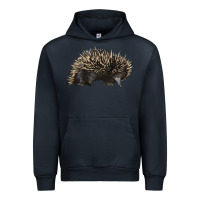Navy short beaked echidna Urban Hoodie - LillyAllenDesigns