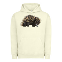 Pigment Pistachio short beaked echidna Urban Hoodie - LillyAllenDesigns