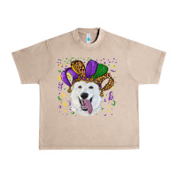 French Oak mardi gras hat  white shepherd Urban Heavy Tee - RanaPortraitStore
