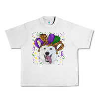 Lunar Rock mardi gras hat  white shepherd Urban Heavy Tee - RanaPortraitStore