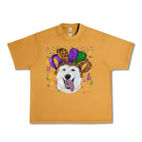Peanut Butter mardi gras hat  white shepherd Urban Heavy Tee - RanaPortraitStore