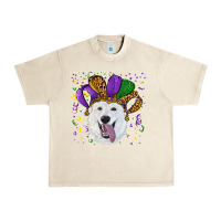 Sandshell mardi gras hat  white shepherd Urban Heavy Tee - RanaPortraitStore