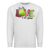 Oatmeal Heather for the love of the game tennis Premium Sweatshirt - Jasminsmagicworld
