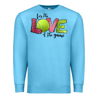 Ocean Blue for the love of the game tennis Premium Sweatshirt - Jasminsmagicworld